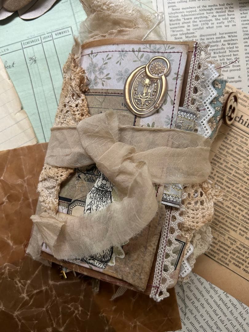 ジャンクジャーナル雑記帳　junkjournal 期間限定値下げ junkJournal ジャンクジャーナル 雑記帳 noel - メルカリ