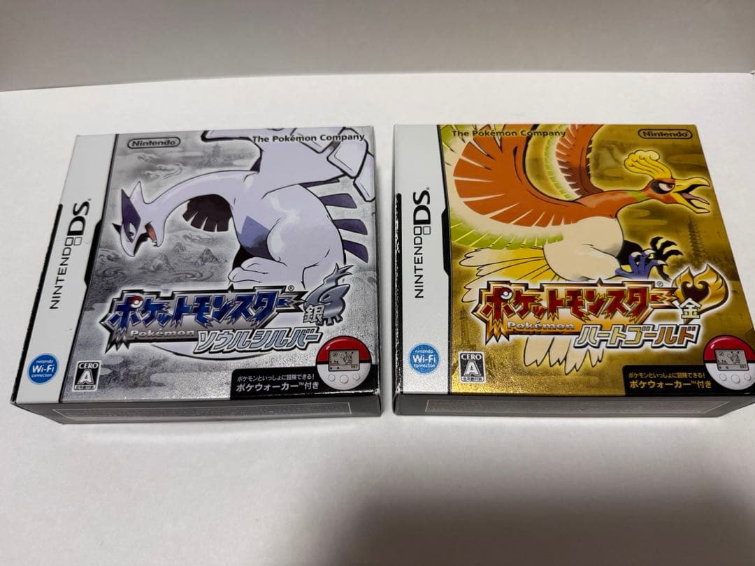 dsソフト　ハートゴールド　ソウルシルバー ポケットモンスター ハートゴールド・ソウルシルバー DSソフト