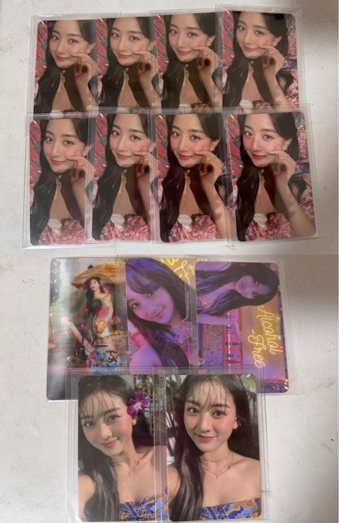 TWICE ジヒョ alcoholfree トレカセット - メルカリ