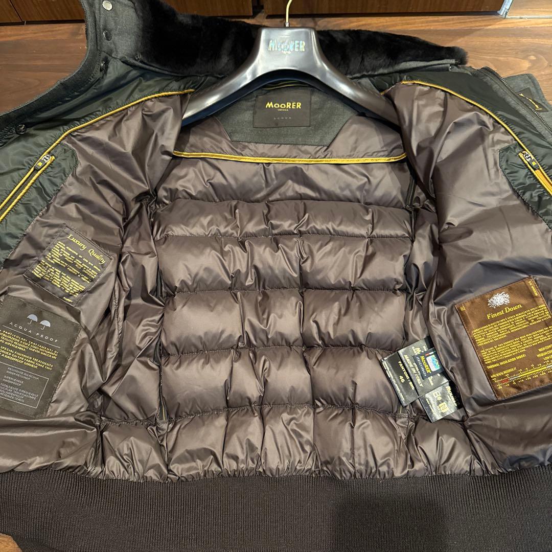 売り切り！半値以下！MOORER ムーレー ムートンファー ナイロンx