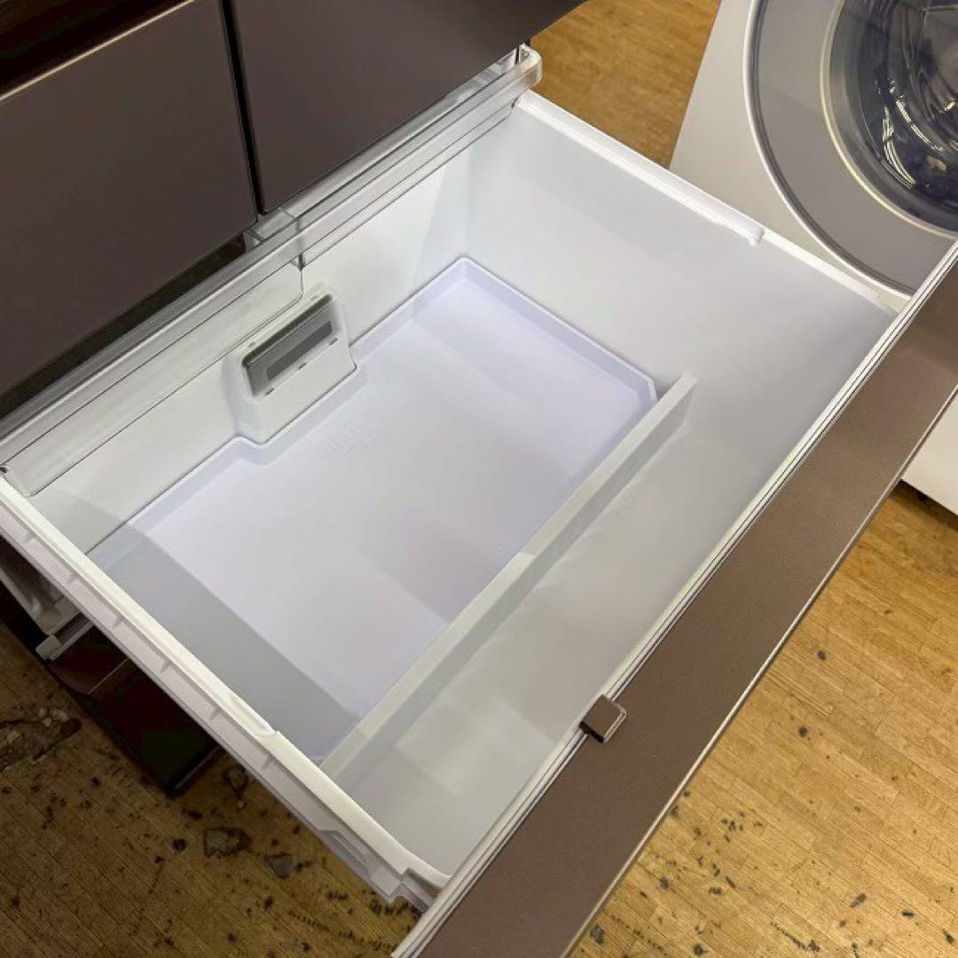 東京23区配送無料✨三菱 冷蔵庫 MR-MZ60H 6ドア 600L 美品 - メルカリ