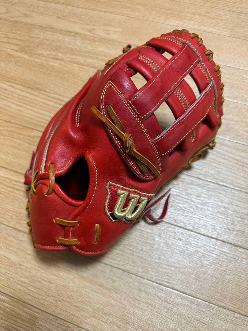 Wilson ウィルソン 軟式 ファーストミット　袋付き Wilson（ウイルソン） 野球 ウィルソン 軟式ファーストミット Wilson