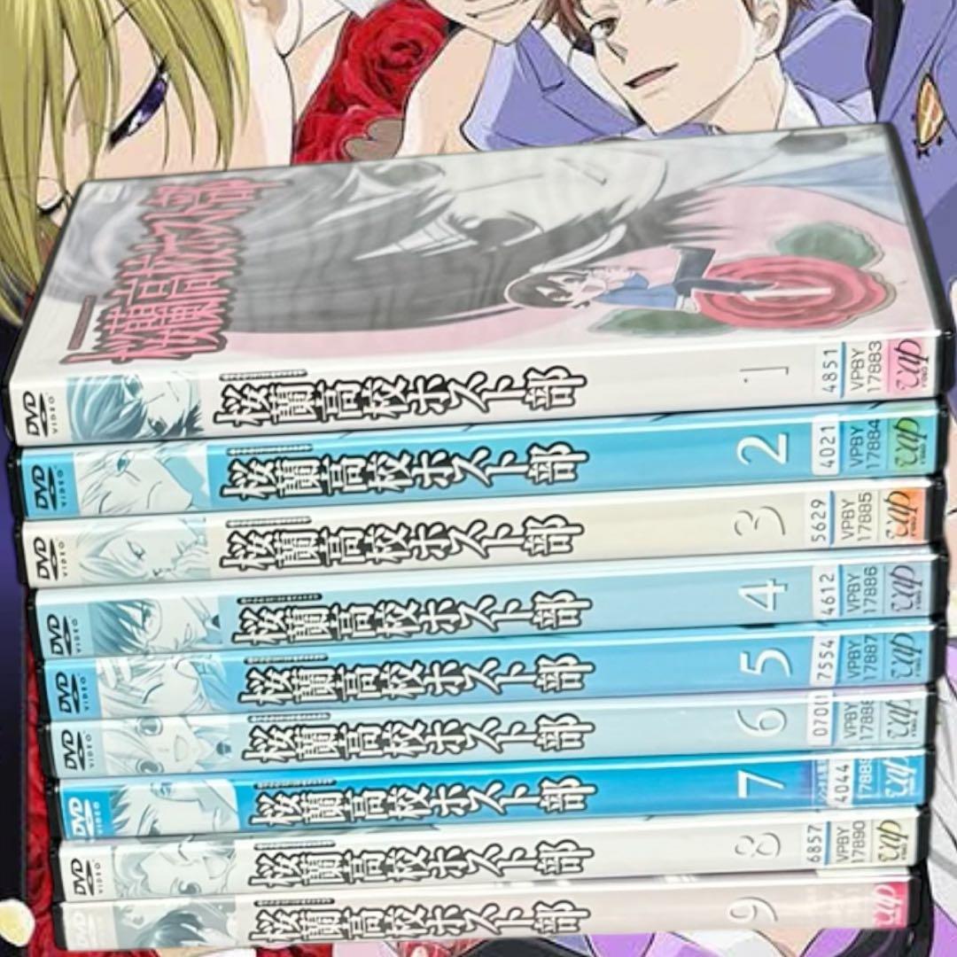 桜蘭高校ホスト部 DVD 1-9巻 全巻セット アニメ ラブコメディ 胸キュン