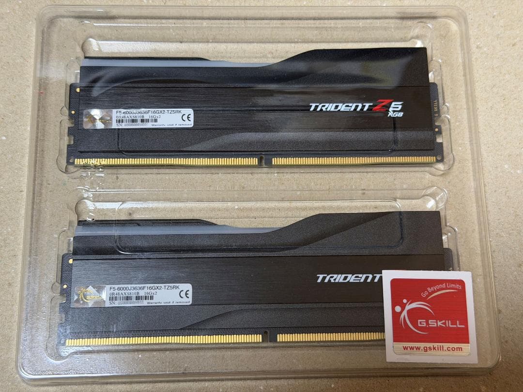 G.Skill DDR5メモリ DDR5-6000 16GBx2 Amazon.co.jp: G.Skill DDR5メモリ DDR5-6000 32GBKit（16GB×2枚組