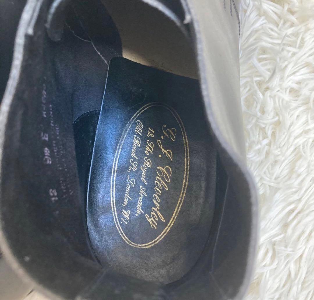 価格相談。ジョージクレバリーチャッカブーツ ブラック 27.5cm