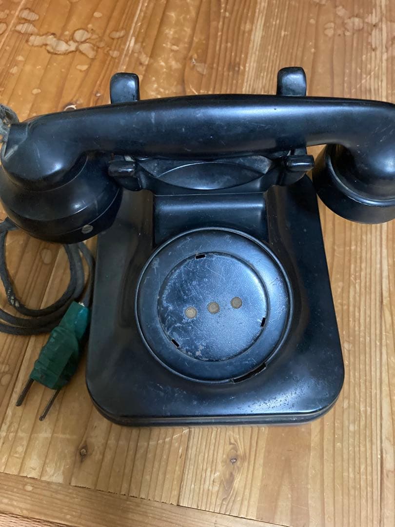 昭和レトロ OKI 沖電気 古い内線電話 黒電話 - メルカリ