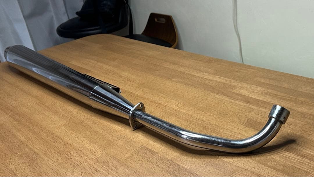 廃盤・極美品 JUNインターナショナル インナーメガホンマフラー カブ