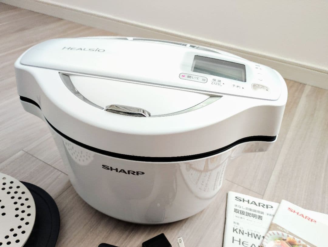 SHARP ヘルシオホットクック KN-HW16E 2019年製 使用数15回程の通販