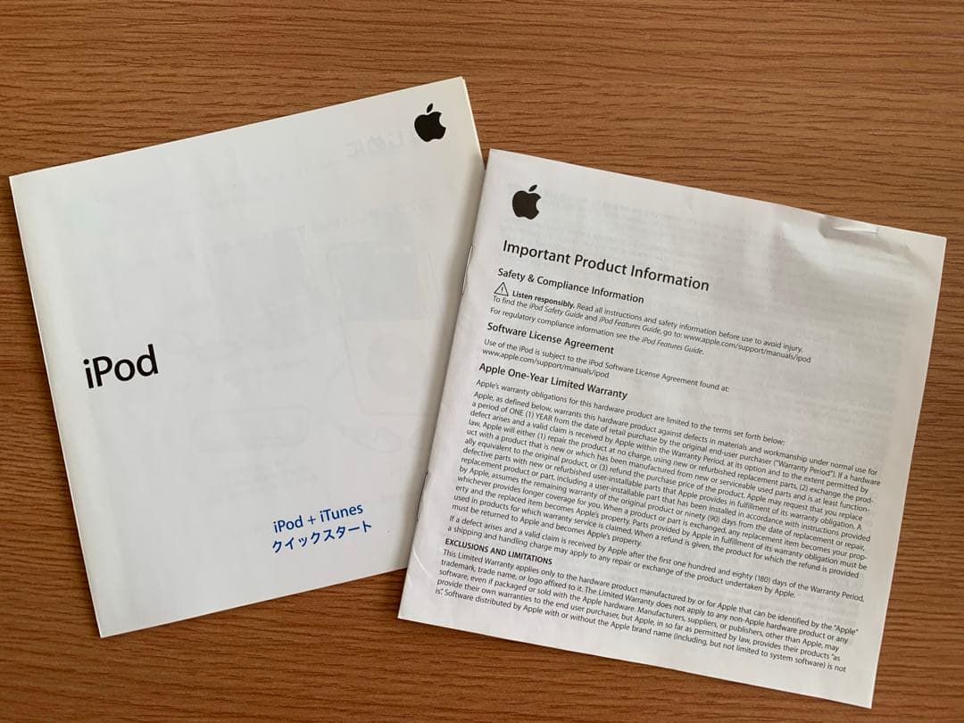 動作確認済・初期化済】iPod Classic 30GB BLACK 箱付き - メルカリ