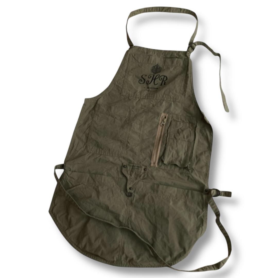SHARE SPIRIT シェアースピリット ミリタリー エプロン フリーサイズ