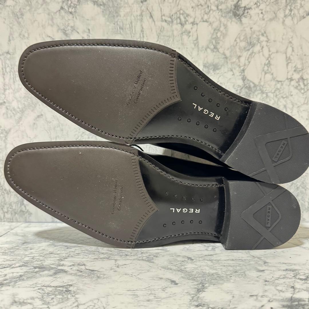 【新品】 REGAL 315R リーガル 革靴 ストレートチップ 25.5cm