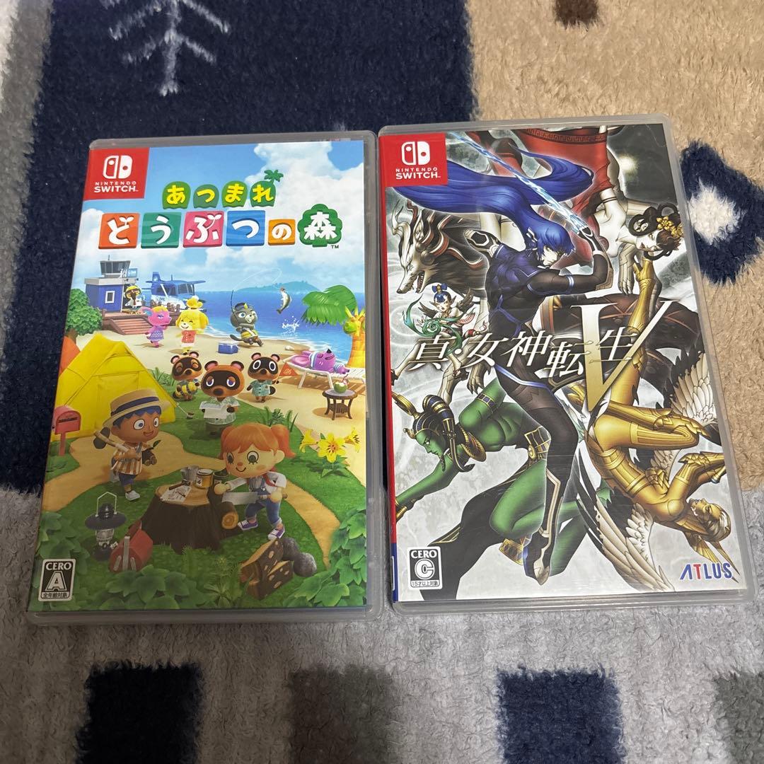 Nintendo Switch Liteターコイズとどうぶつの森、真女神転生V - メルカリ