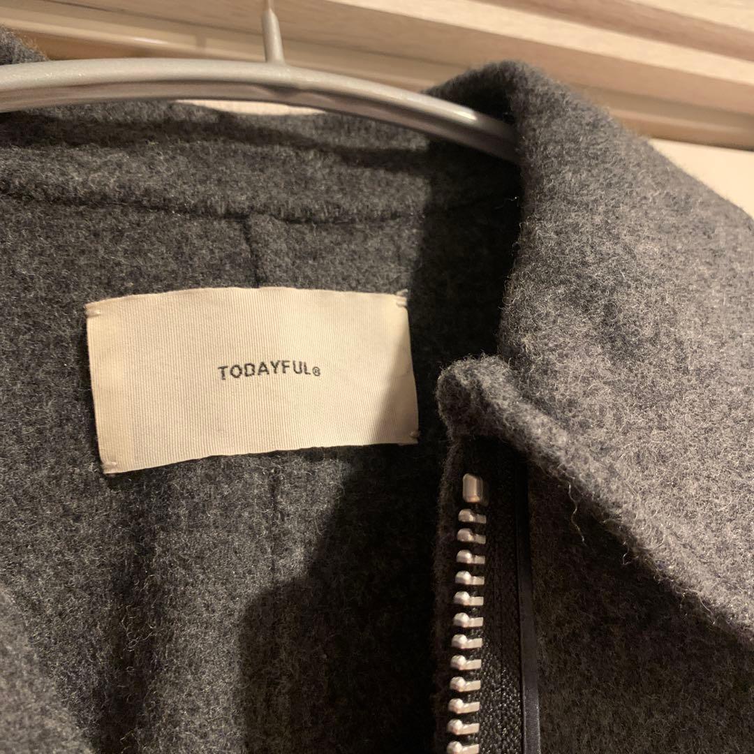 TODAYFUL wool river jacket ウールリバージャケット38 - メルカリ