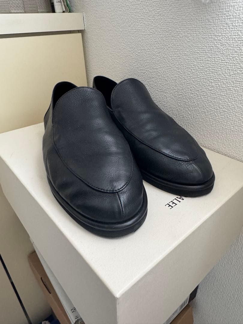 AURALEE 26SS SOFT LEATHER LOAFERS 26cm - メルカリ