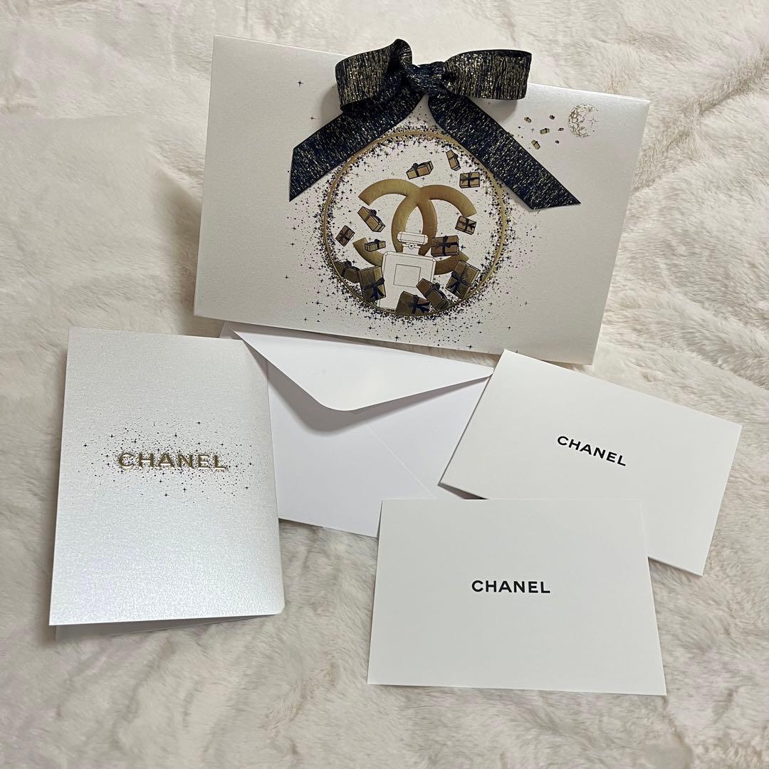 CHANEL シャネル ラッピングボックス、カード - メルカリ
