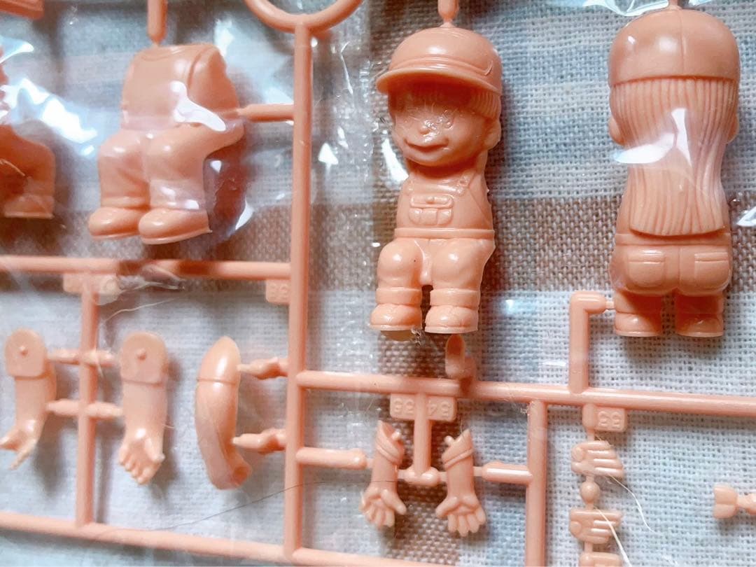 当時モノ 旧バンダイ模型 Dr.スランプ アラレちゃん プラモデル んちゃ