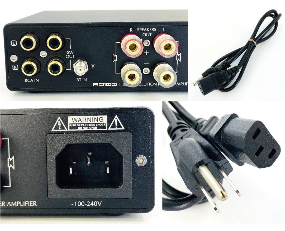 SMSL AO100 Bluetooth 5.0 パワーアンプ クラス Dアンプ - メルカリ