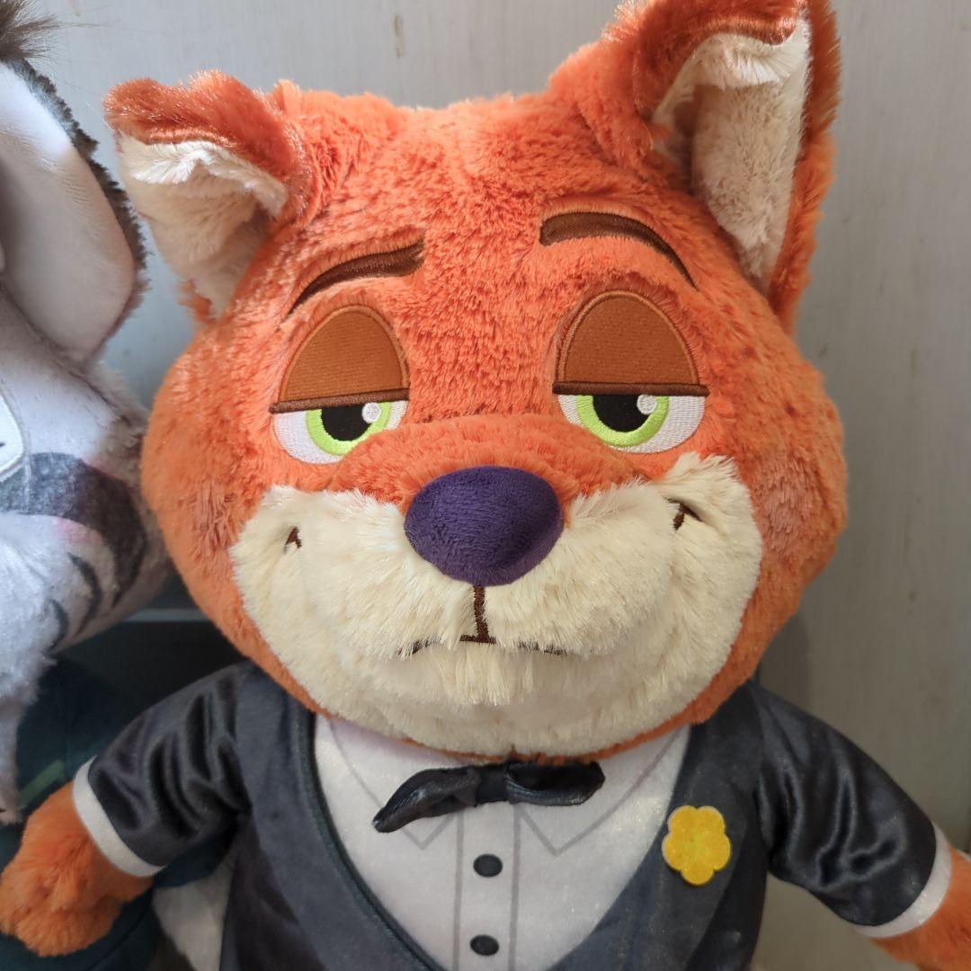 パウバート&ニック】ズートピア2 FukuFuku V-BIGぬいぐるみセット