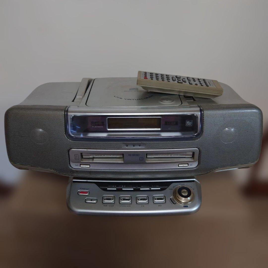 期間限定値下げ！CD・MD・カセットデッキ - メルカリ
