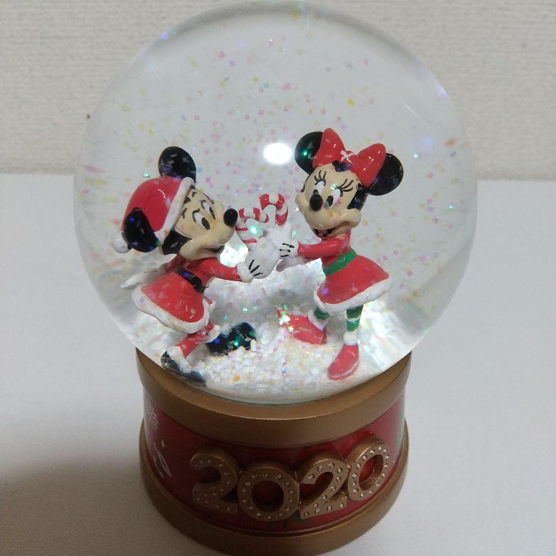 ディズニー クリスマス スノードーム ミッキー ミニー - メルカリ