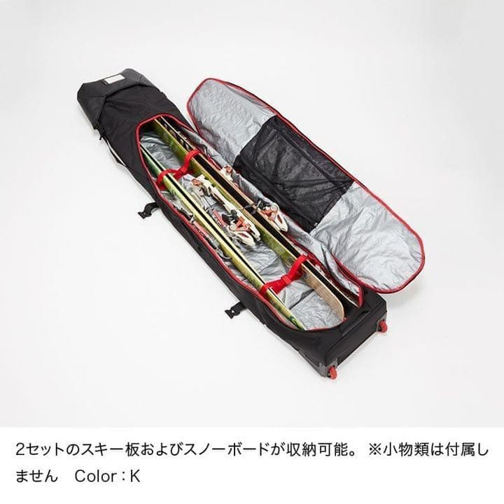 ノースフェイス BCスノーローラー スキー スノーボード ケース