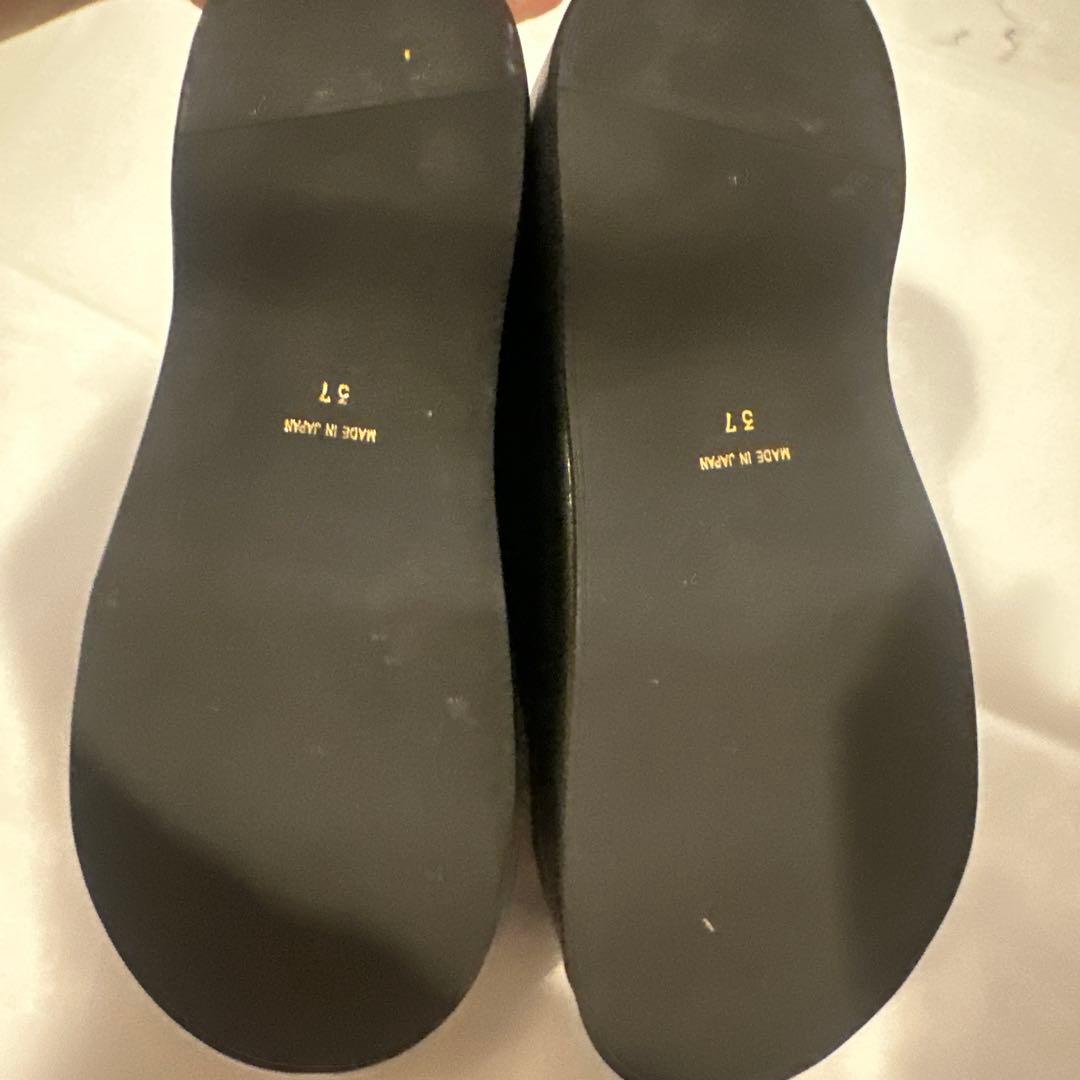 美品CLANE クラネ PLATFORM CLOGS サボ ブラック 37サイズ - メルカリ