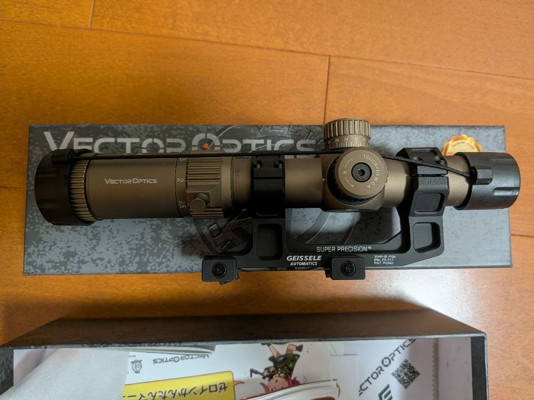 VECTOR OPTICS Forester 1-5x24 Coyote FDE
