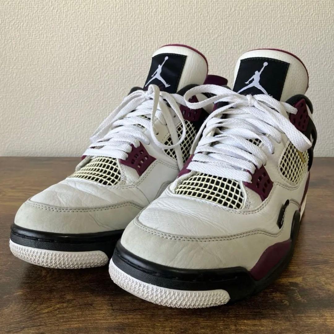 パリ・サンジェルマン × ナイキ エアジョーダン4 レトロ スニーカー