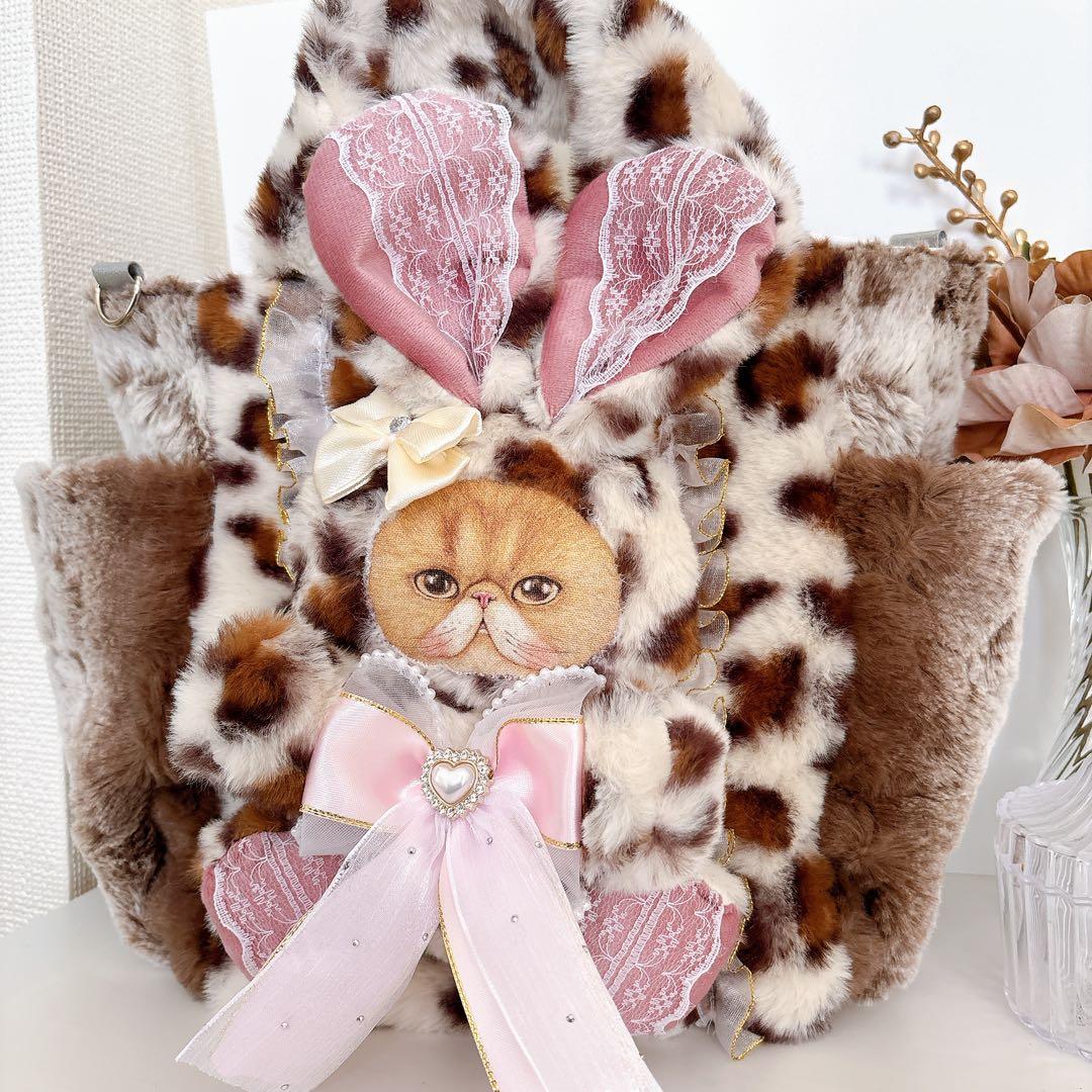 コヤンイサムチョン クムちゃん レオパードファーバック - メルカリ