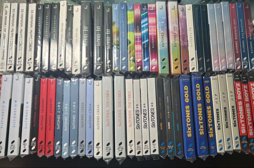 【Stargaze以外全て】【シングルアルバム61枚】SixTONESまとめ売り ビルボード】SixTONES「Imitation Rain」が776,836枚を売り上げ3冠で