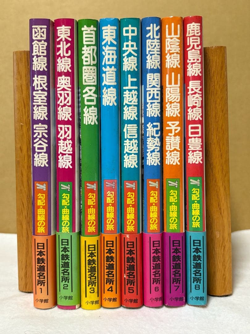 日本鉄道名所 勾配・曲線の旅 8冊セット 日本鉄道名所—7 勾配・曲線の旅 山陰線 山陽線 予讃線 小学館 - メルカリ