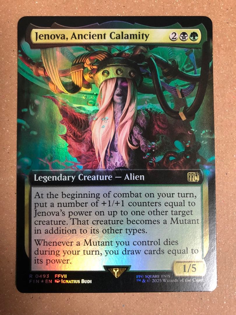 Jenova, Ancient Calamity/古代の災厄、ジェノバ foil - メルカリ