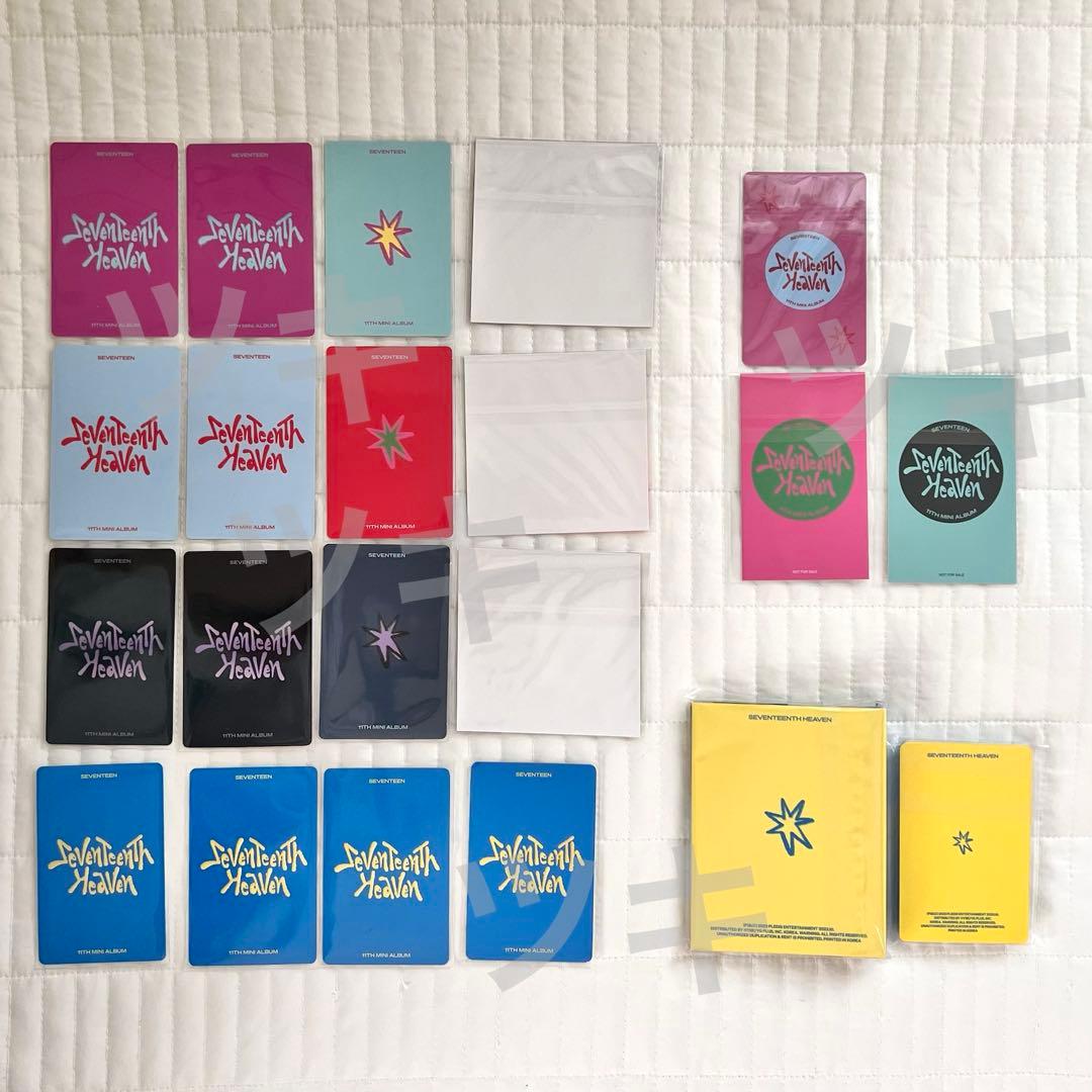seventeen heaven ジュン carat盤 ユニバ 特典 コンプ - メルカリ