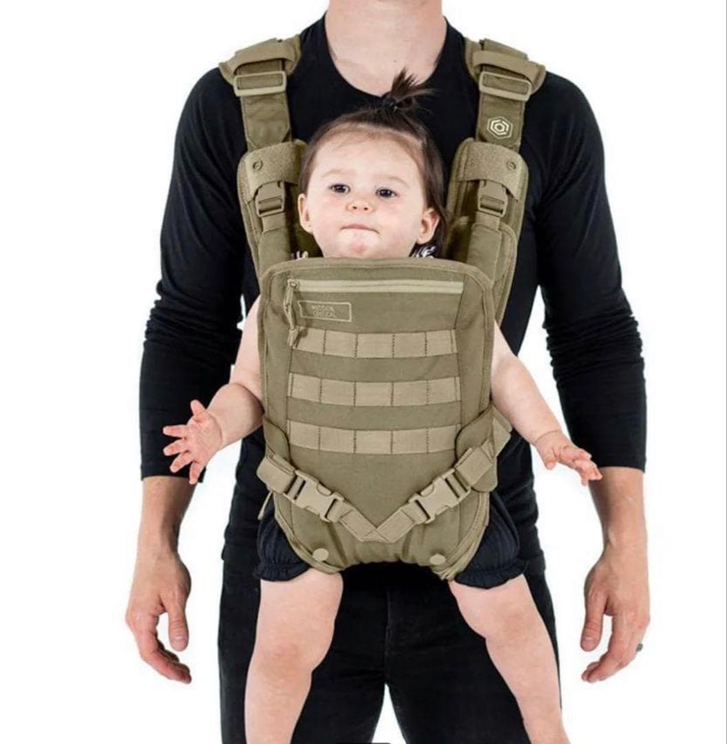 新品級】Mission Critical ミリタリー パパ用 抱っこ紐 - 抱っこひも