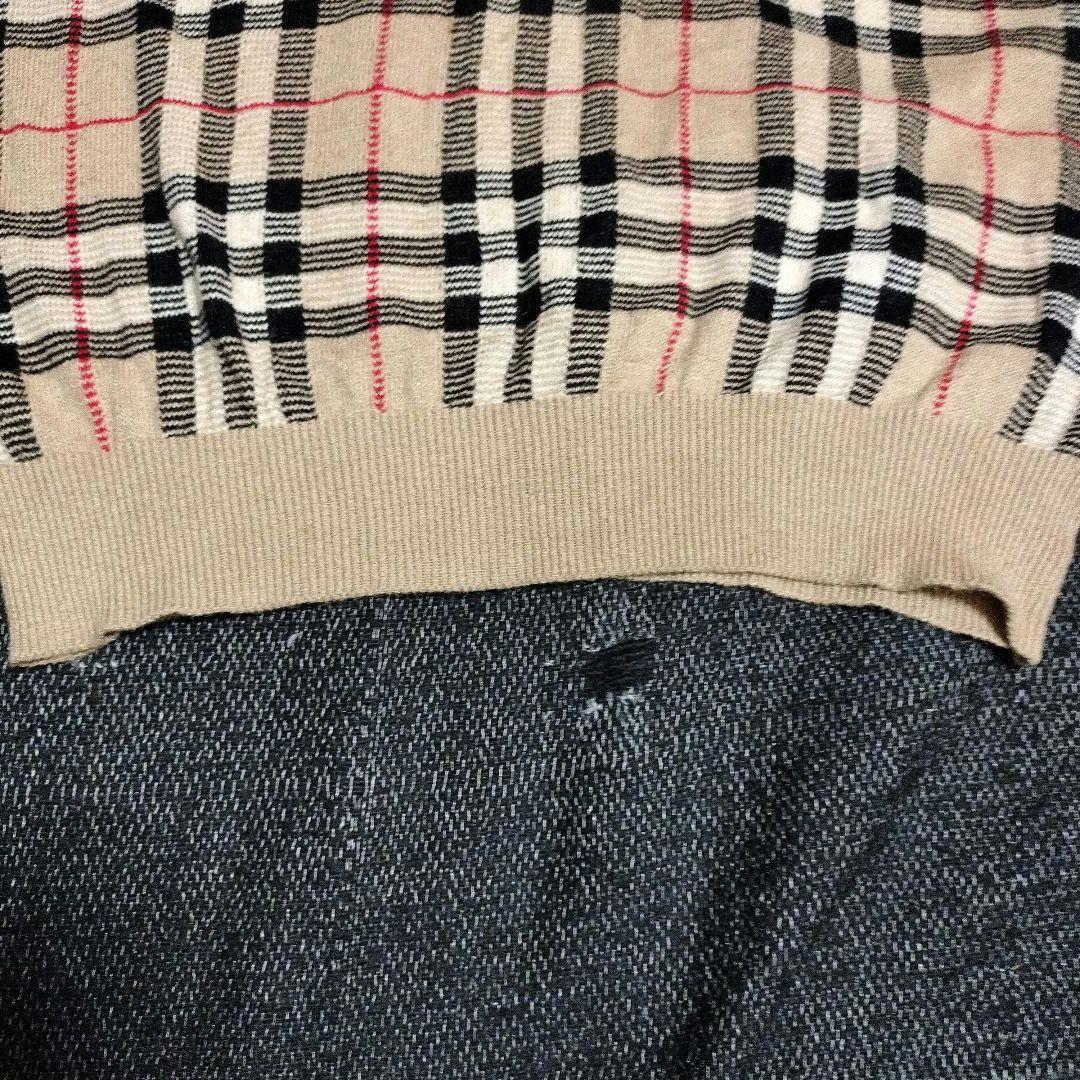 Burberrys/バーバリーズ ニットベストメンズXLサイズ ノバチェック