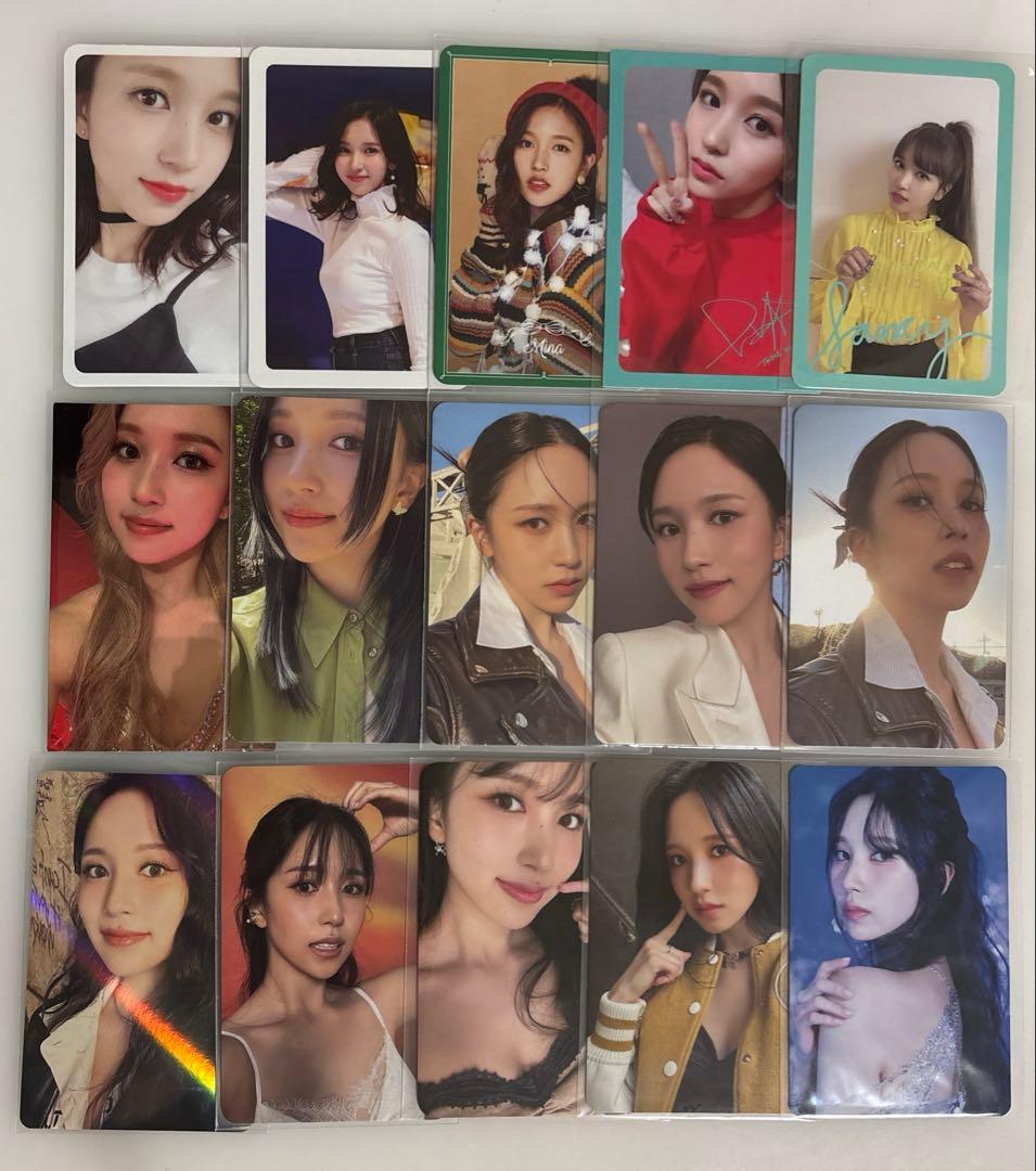 TWICE ミナ トレカ まとめ売り - メルカリ
