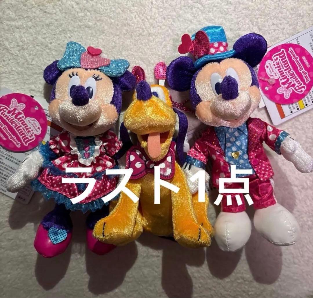 ディズニーパルパルーザ ミニーのファンダーランド ぬいぐるみバッジ3