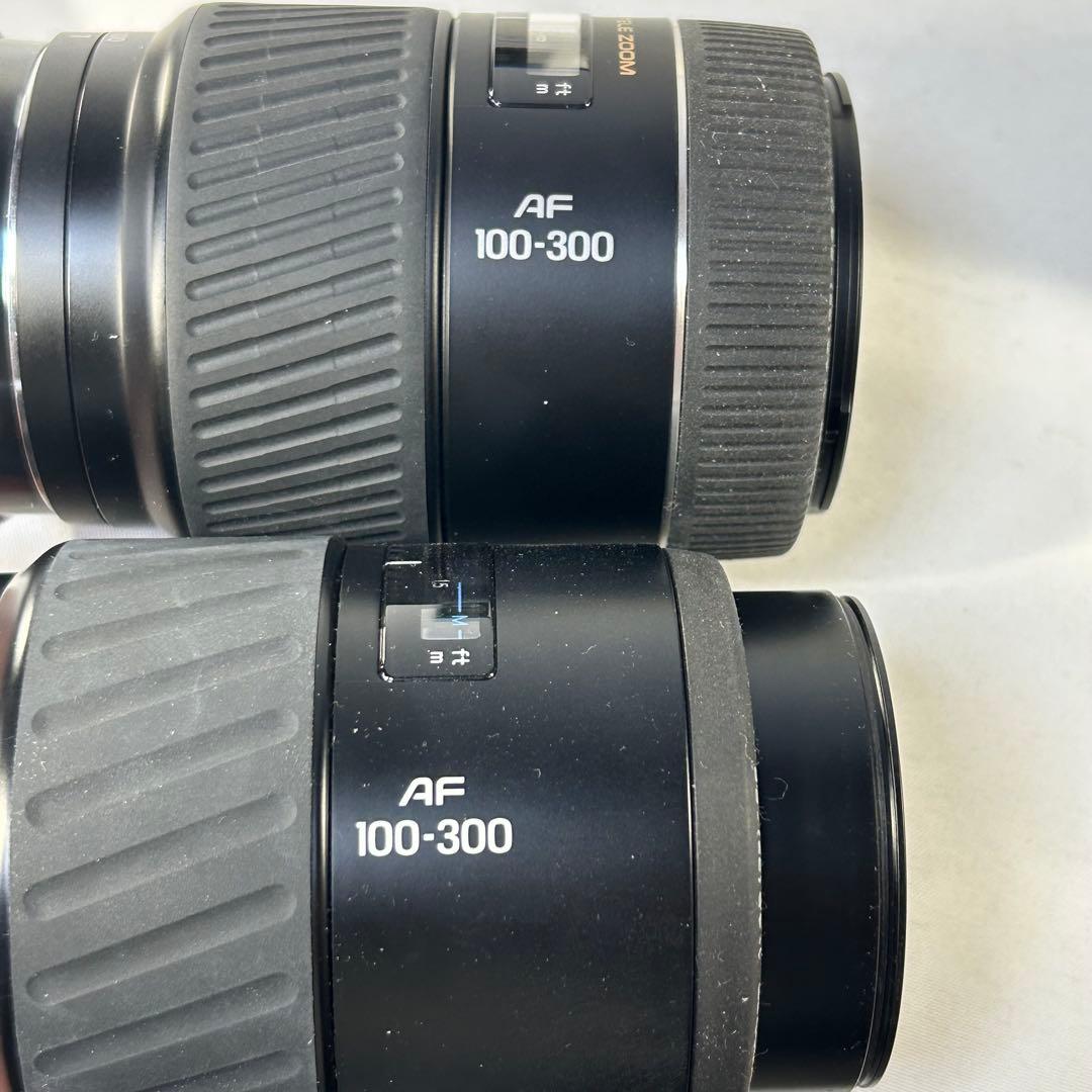カメラレンズ ミノルタ MINOLTA 100mm 100〜300 3点セット