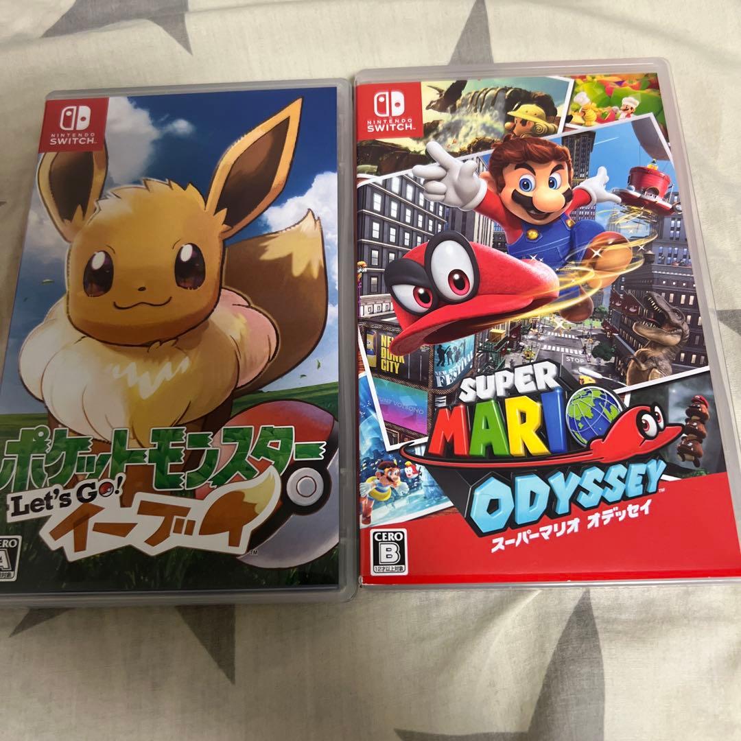 ポケットモンスター Let's Go! イーブイ & マリオオデッセイ - メルカリ
