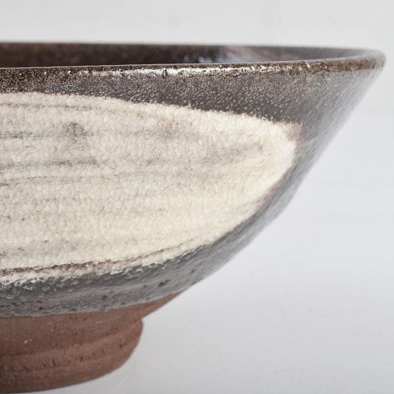 茶道具 兎月窯 杉浦芳樹 刷毛目 数茶碗 八客 時代箱付 V