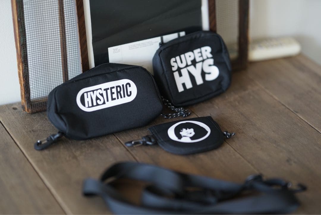 試着程度 3way HYSTERIC GLAMOUR 3連 ショルダーバッグ - メルカリ