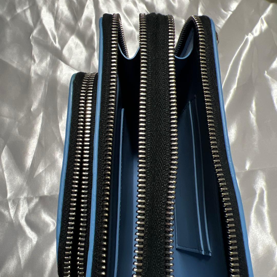 未使用 バーバリーロンドン ユニセックス水色 クロスボディバッグ