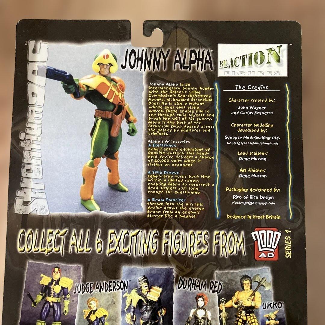 2000AD ジョニー アルファ フィギュア johnny alpha