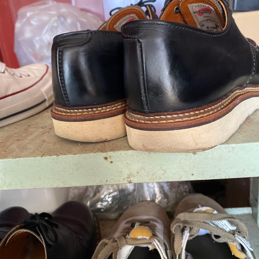 RED WING 8106 8.5D JP26.5 オックスフォード黒