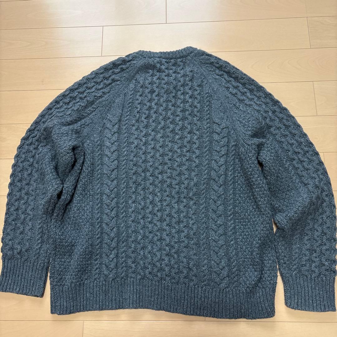 パタゴニア リサイクルウールブレンド ケーブルニット クルーネック