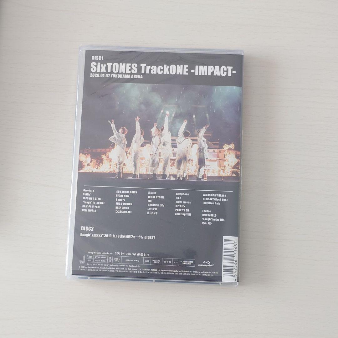 SixTONES TrackONE -IMPACT- Blu-ray 通常盤 - メルカリ