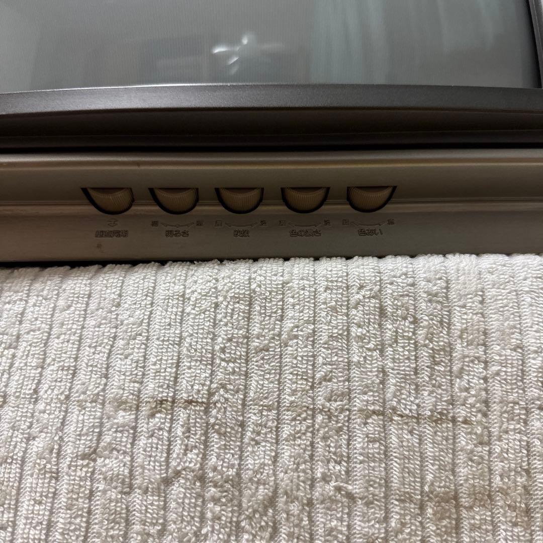 昭和レトロ・動作品】NEC カラーテレビ CV-14H8型＋アンテナ セット