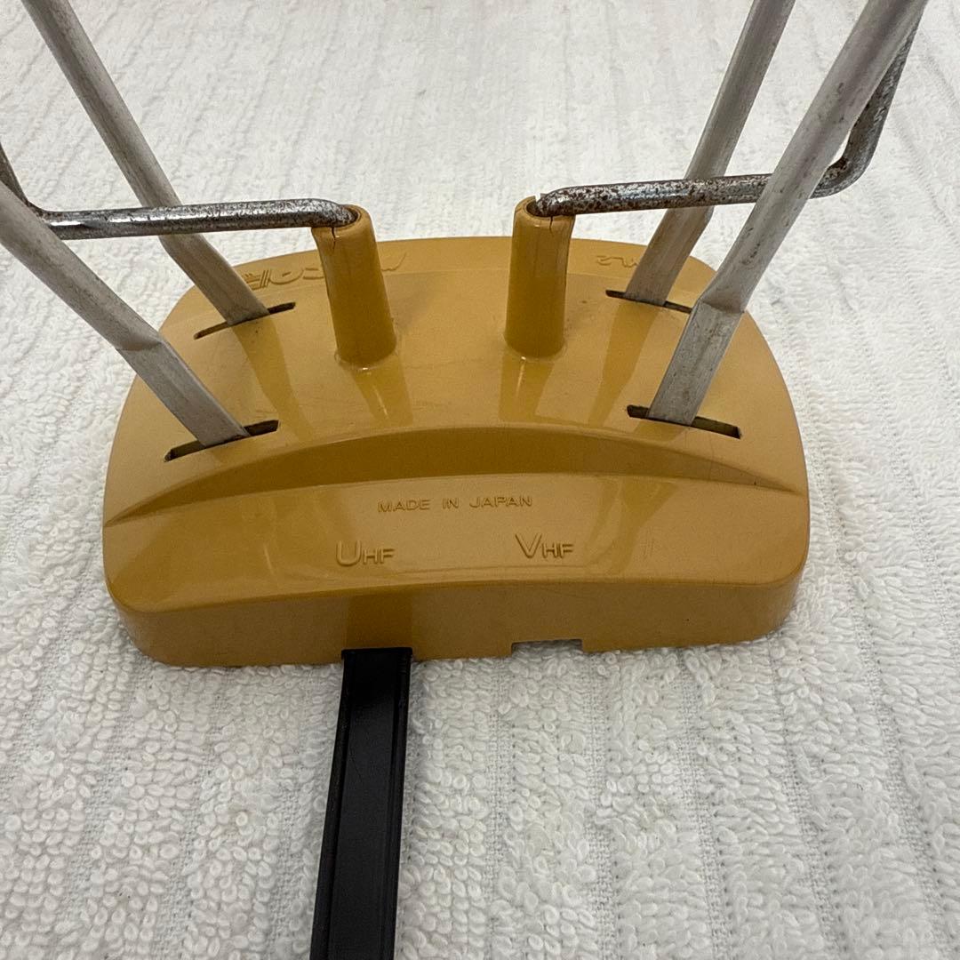 昭和レトロ・動作品】NEC カラーテレビ CV-14H8型＋アンテナ セット