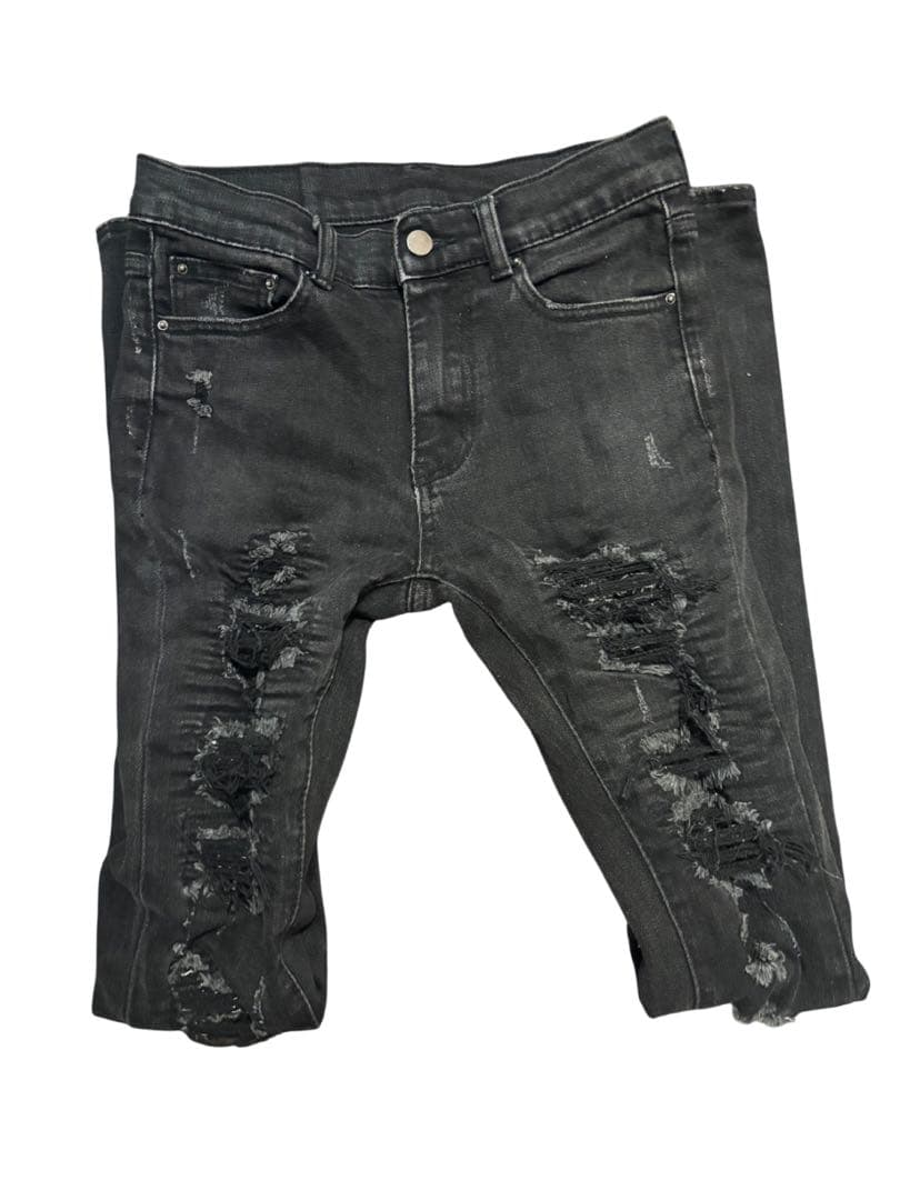 mnml 23ML-SP222D スキニーデニム X165 ブラック - メルカリ