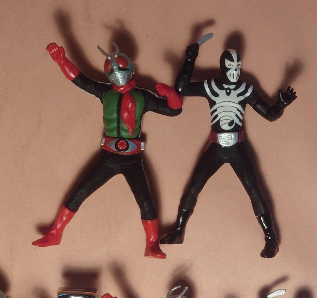 仮面ライダー アクションミニフィギュア 10体セット(同じ物も混ざって